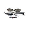 Fog Light Set for 12-15 US Passat Models - Assembly with Small Square Frame