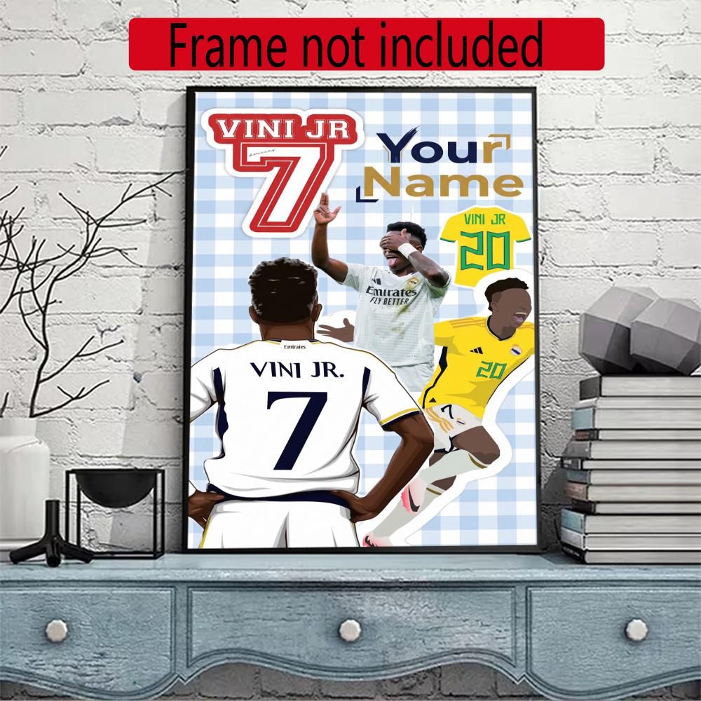 Vinicius Customize Your Name Diamond Painting Round Diamond Diy Frameless Holiday Artwork Suitable For Home Office Wall Decoration