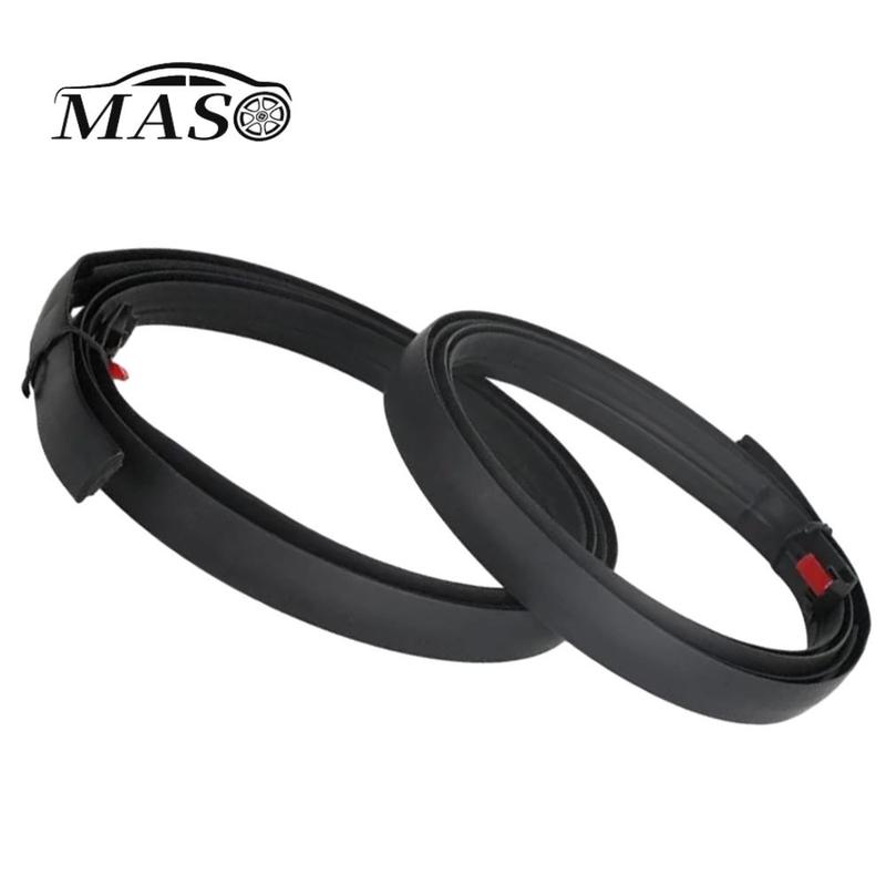 2pcs Roof Drip Moulding Side Finish Seal Strip Black Rubber for Toyota Hilux Vigo SR5 2005-2014 75551-0K011 75552-0K011