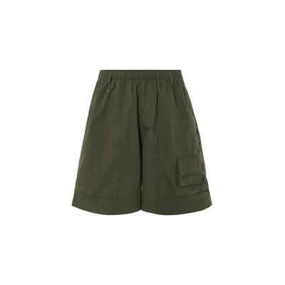 SS24 Woven Lace-Up Solid Casual Shorts Men Shorts Army-Green FN3217325