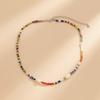 Multilayer Beaded Necklace Adjustable Length Necklace Beads Bracelet Fashion Jewelry Elegant Necklace for Stylish Outfit