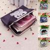 Borsa a mano con pochette portamonete porta carte porta carte da donna in ecopelle moda ragazza