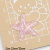 Multi-Color Sparkling Starfish Resin Charms for Crocs, Jewelry & Hair Clips