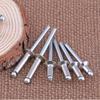 50 Pcs 304 Stainless Steel Waterproof Rivets Anti Corrosion Oxidation Blind Pull Rivet Closed Round Head Silver Exhaust Rivet