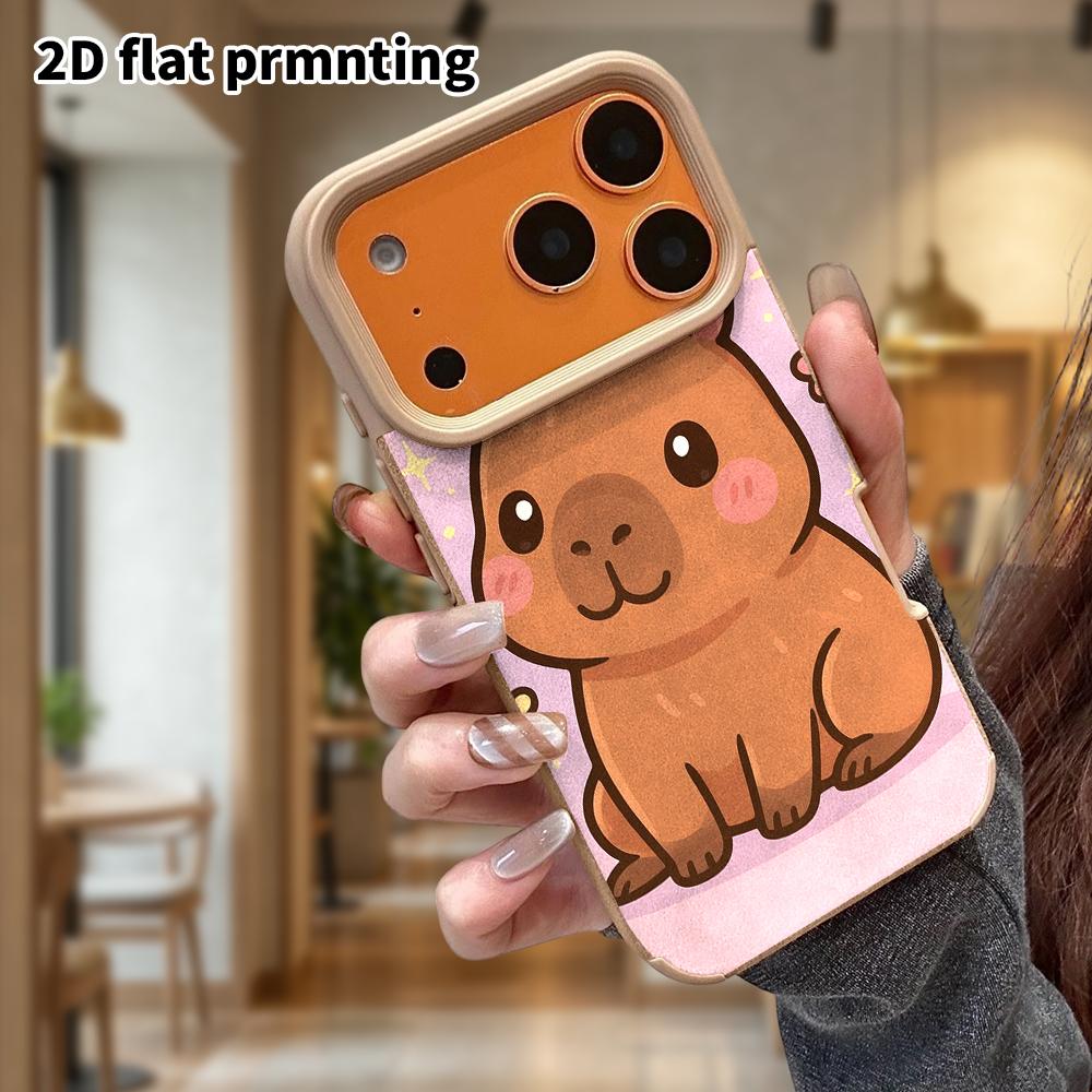 Phone Case: Lambskin 2D Flat Samsung Galaxy A34 A35 M05 M06 S20 S22 S21 FE Plus 5G Protective Case, Cookie On Top, Christmas and Halloween Gift