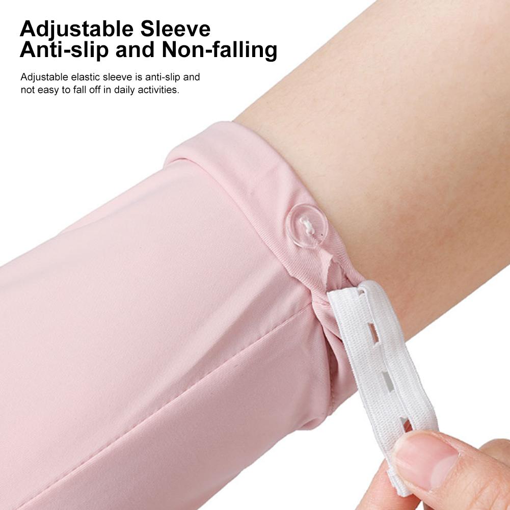 Sonnenschutz rutschfeste Handschuhe Camping Klettern Männer Frauen Outdoor Reiten Atmungsaktiv Lange UV-Schutz Schatten Eis Seide Ärmel