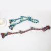 Durable Bite Resistant Knot Toy Chewable Rope Interactive Dog Toys for Large Dogs Pet Products Dog Accessories