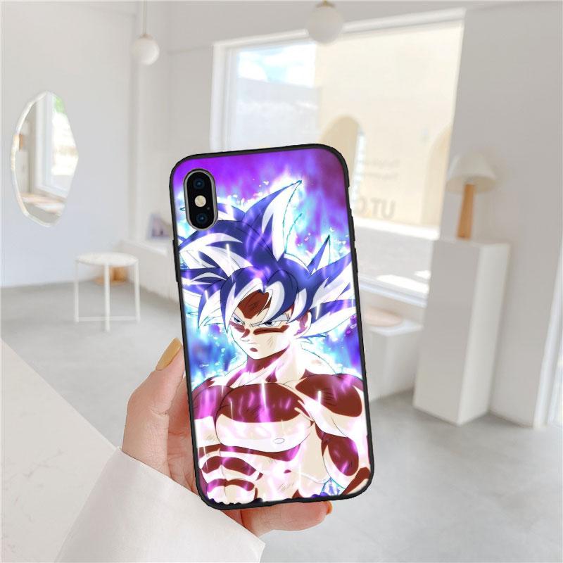 LO37 Dragon Ball Goku Soft Shell Phone Case for Redmi Note 10 11 12 Pro Max 10S 10C 10T 11A 11S 12S 12C