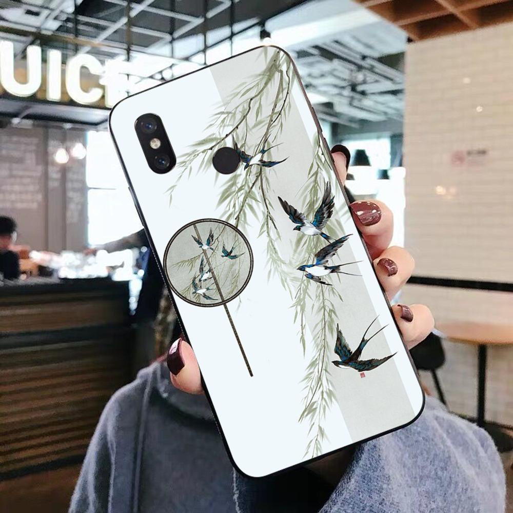 

Chinese Style Totem Phone Case For Xiaomi Mi 5X 8 9 10 11 12 lite pro 10T PocoX3pro PocoM3 Note 10 pro lite Xiaomi Mi 5X