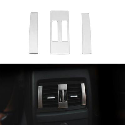 For BMW 3 Series F30 F32 2013 - 2018 Rear Air Conditioning AC Vent Grill Outlet Trim Decoration Sticker Interior Accessories