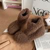 Fashion Retro Flat Snow Boots Women's 2025 New Winter Padded Warm Soft Bottom Cotton Shoes for Women Casual Solid Slip On Fluffy Booties