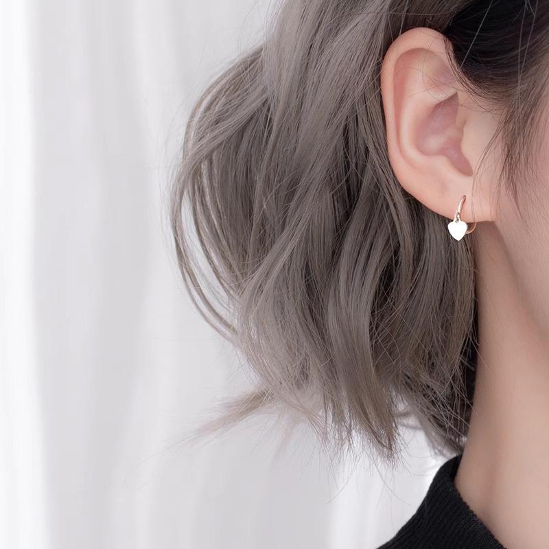 Minimalist Cross Ear Buckle Women's Temperament Versatile Love Design Niche Vintage Elegant Everyday Ear Jewelry