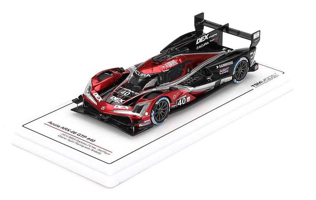 TSM MODEL 143 Acura ARX-06 GTP IMSA 24 hodin Daytona 3. místo 2024#40 Wayne Taylor Racing with Andretti Hotový model TSM430796