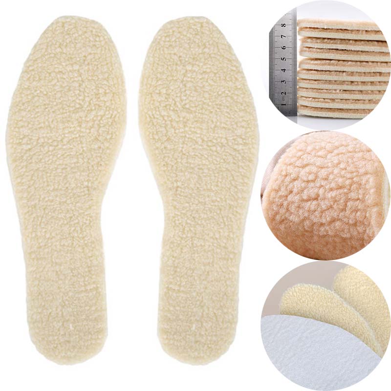 Keep Warm Scalable Soft Insoles Shoes Pad Comfortable Winter
