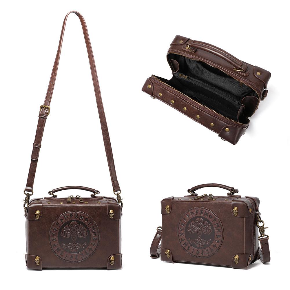 Borsa a tracolla con croce gotica da donna Accessori rinascimentali Borsa a spalla Pochette steampunk Borsa per cellulare Borsa novità Piccola borsa a spalla Borsa a mano Borsa per telefono