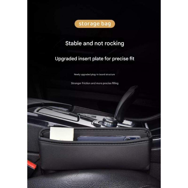Car Seat Gaps Filler Organizers for Cellphone Side Console Gaps Blockers Plugs Universal for Car SUV Truck