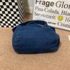 Denimveske Ensfarget Dame Skulderveske Crossbody-veske