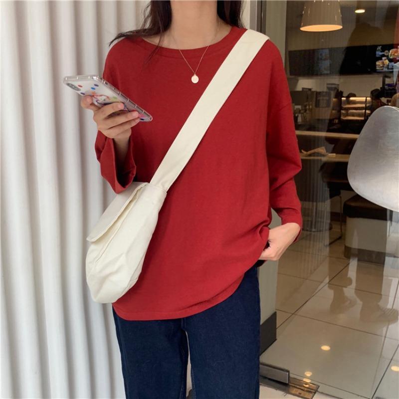 Women's Top Long Sleeved T-shirt Base Shirt