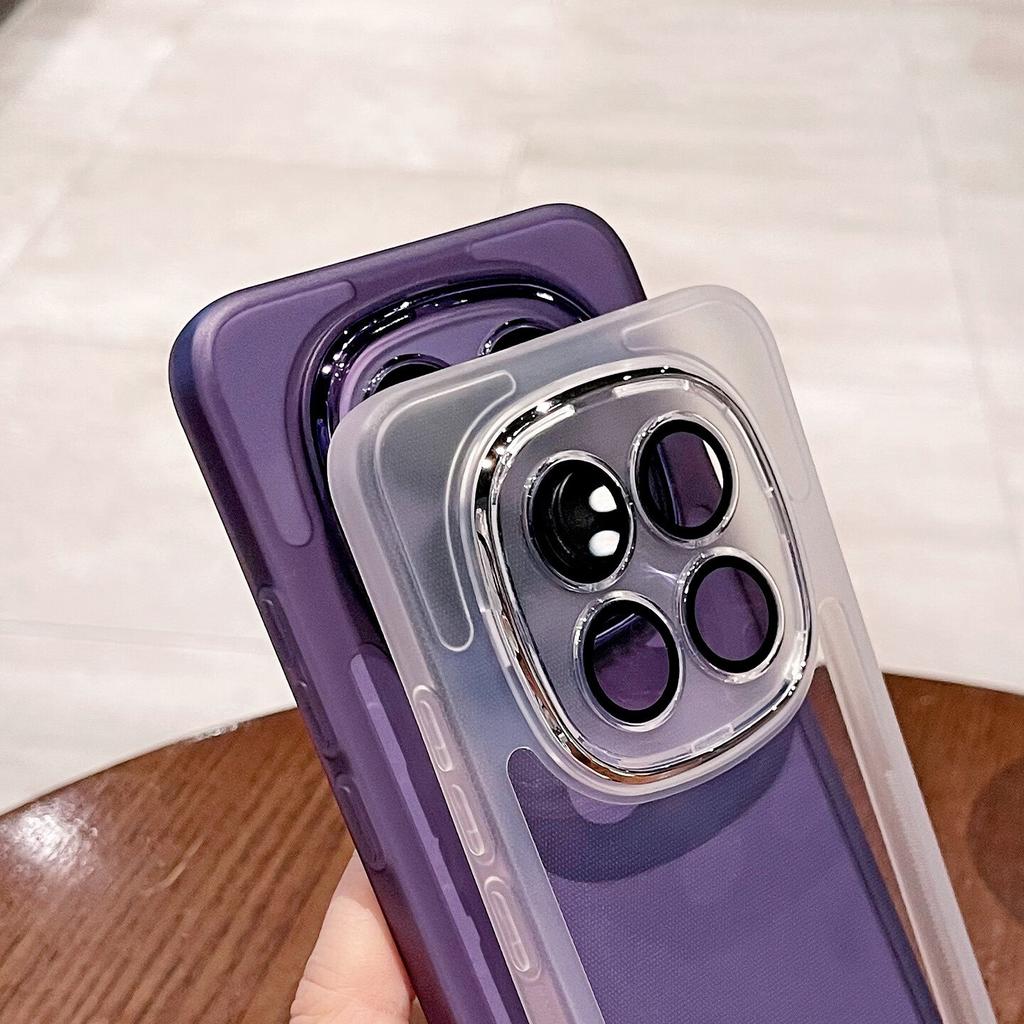 Case for Xiaomi Redmi Note 15 Pro Plus 14 5G Redmi 15 15C 14C A5 With Camera Lens Protector Protective Cover