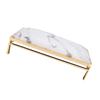 Nail Art Hand Pillow PU Leather Manicure Arm Rest Cushion for Nail Art Salon HomeMarble