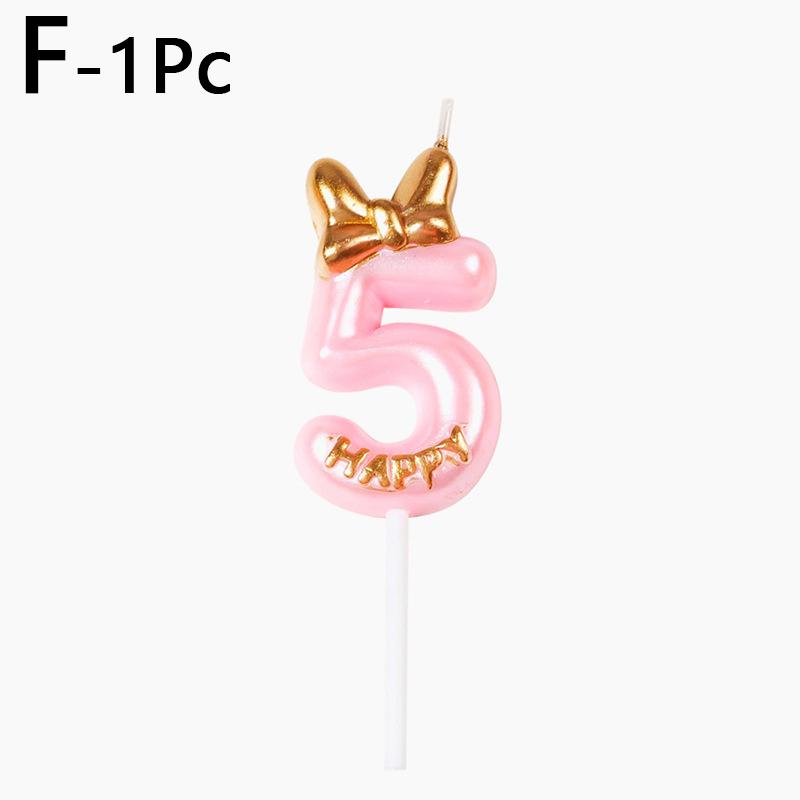 1PC Cake Topper Decoration Number Party Candles Birthday Blessing Anniversary 1PC Cake Topper Decoration Number Party Candles Birthday Blessing Anniversary