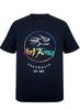 Ekte Hot Tuna Unisex T-skjorte Rund Hals Svart Kort Erme Surfe T-skjorte Strand Surf