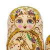 Handbemalte Matrjoschka Holz Stapelspielzeug Dekoration Matrjoschka für das Büro