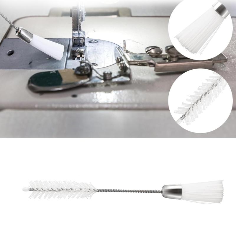 14 Stück Nähmaschinen-Reinigungssets Nähmaschinen-Reparaturwerkzeug Beinhaltet Pinzette Doppelkopf-Bürste Schraubendreher Reparatur