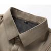 Men's Casual Color-blocking And Patchwork Two-piece Hoodie, Men's Loose Lapel Shirt Hoodie