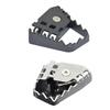 Motorcycle Rear Brake Pedal Extension Step Tip Plate Peg Pad