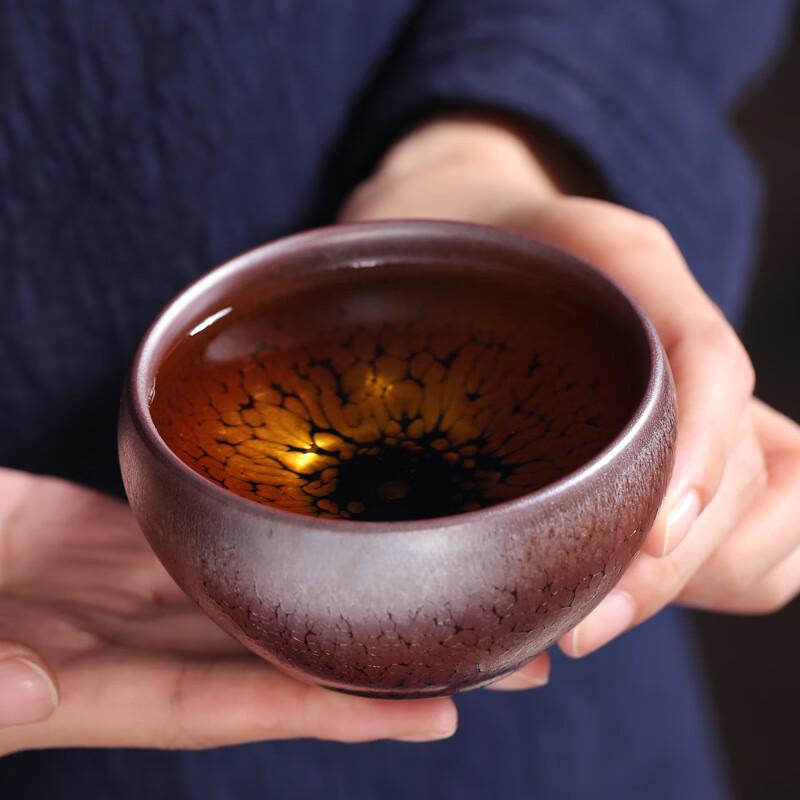 Shangqi Ceramic Oil Drop Tea Cup