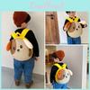 Dog Print Animal Backpack Tiger Schoolbag Lightweight Kindergarten Student Bag