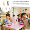 Mikinona 4-Pair Beginner's Cartoon Design Training Chopsticks Set for Kids, Smooth Material for Babies, Helps Children Gain Independence and Enjoys a
