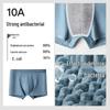 HLA Men's 10A Antibacterial Cotton Printed Boxer Briefs 3-Pack