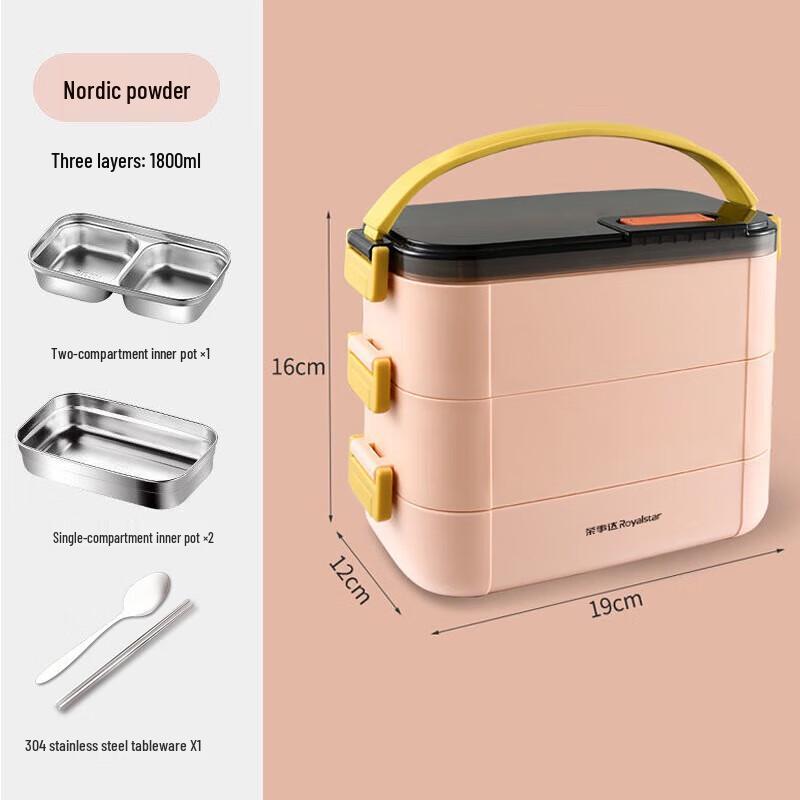 

Royalstar 304 Stainless Steel Electric Heated Bento Box