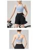 Damen Sport-BH mit hoher Intensität, stoßfest - Sommer Lauf- & Yoga-Weste mit schönem Rückendesign