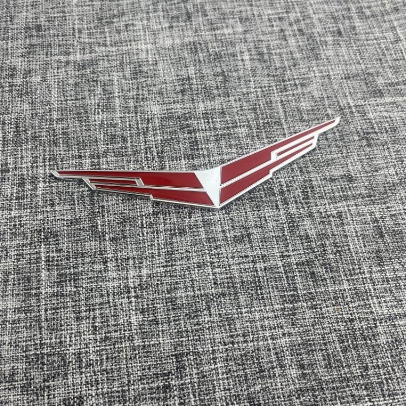 Applicable CT456SXT rear window V label ATSL black wing car logo modified personalized V label logo side label