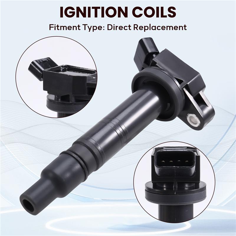 4PCS 90919-02248 9091902248 90919-02260 Ignition Coils For Toyota Tacoma 4Runner 4.0L