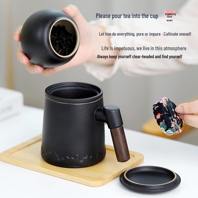 Ceramic Tea Infuser Mug Gift Set