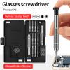 12pcs/set Glasses Screwdriver For Phone clocks Eyeglass Watch Hand Repair Kit with Storage Box Precision Screwdriver Tools