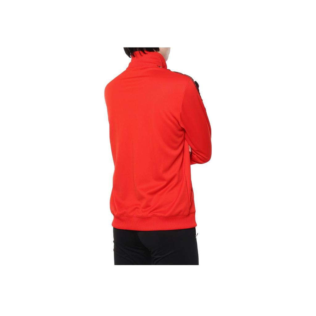 adidas Tan Club H Sports Lifestyle Logo Letter Stand Collar Breathable Long Sleeve Jacket Men Jacket Red DW9361
