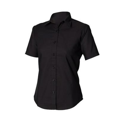 Womens/Ladies Short Sleeve Classic Oxford Work Shirt