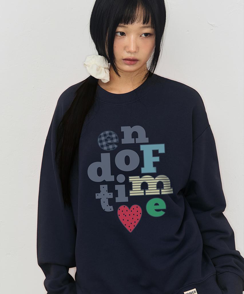 GRAVER [Unisex] End Of Time Logo Sweatshirt_11 Colors