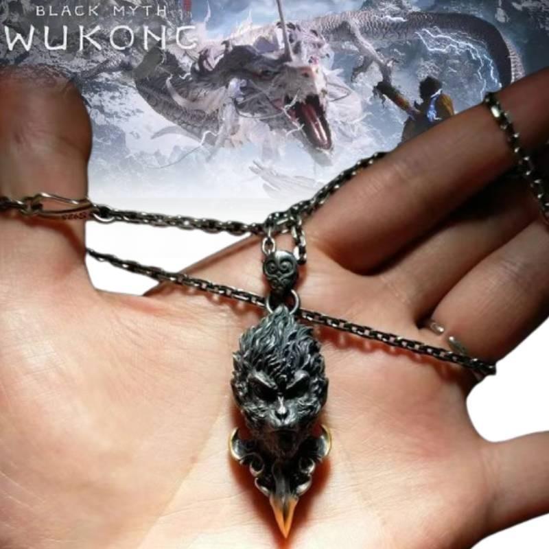 Black Myth Wukong Necklace Pendant Jewelry Accessory Decoration Peripheral Game
