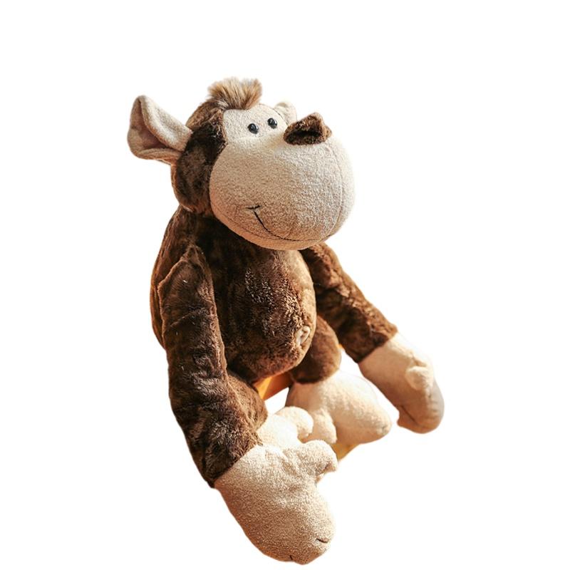 Wholesale Jungle Animal Plush Toy Cartoon Gorilla Lion Tiger Giraffe Stuffed Doll