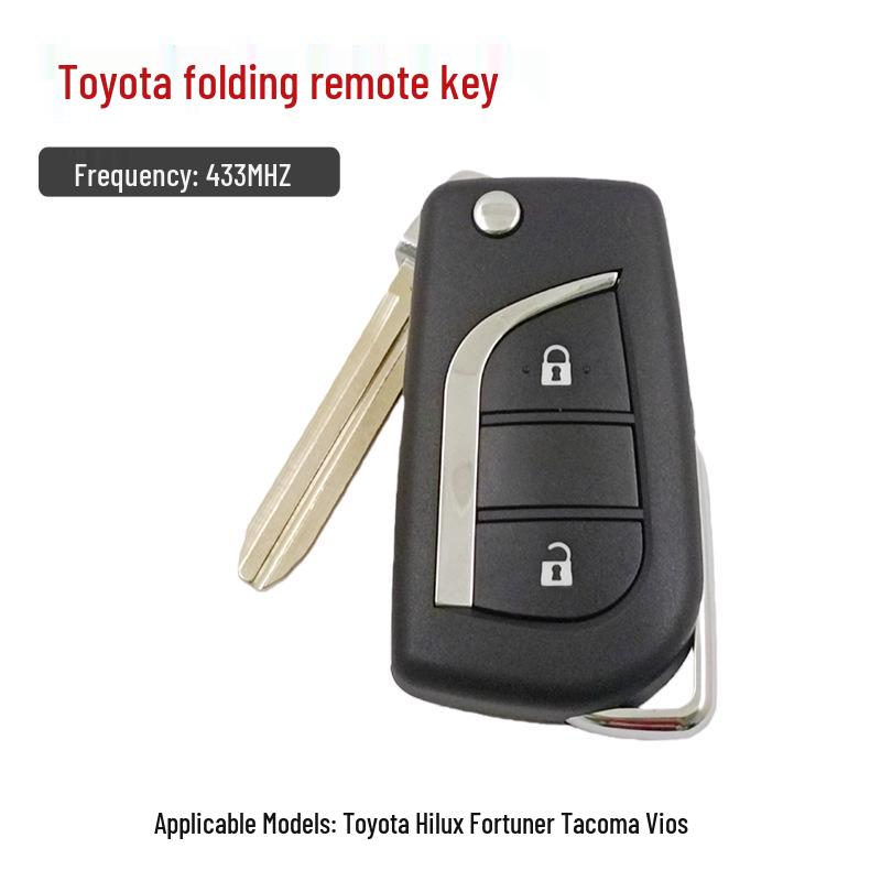 Toyota Corolla Altis/Yaris Folding Remote Key for China/Taiwan