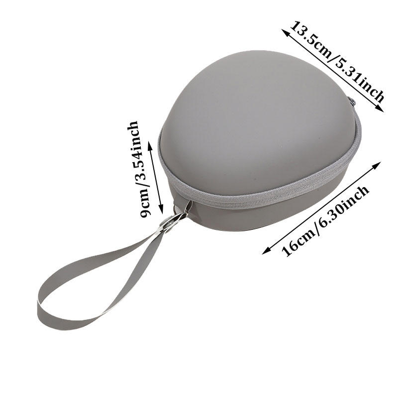 Custodia Cuscino da Viaggio a U Borsa Portaoggetti Scatola Cuscino in Memory Foam Copricuscino Cervicale da Viaggio Portatile Campeggio Borsa da Trasporto in EVA