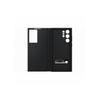 Official Samsung Galaxy S22 Ultra 5G Clear View Cover Case Flip Cover - Black