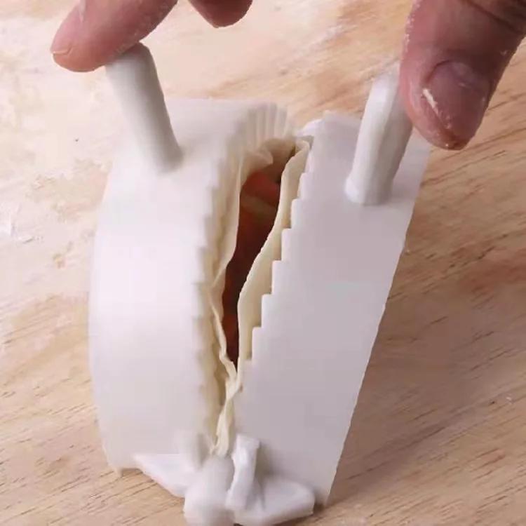 Teigtaschenformer Teigtaschenwerkzeug Teigpresse Teigtaschenform Fleischpastetenschneider für Ravioli Calzones Empanada Turnover Pierogi Gyoza