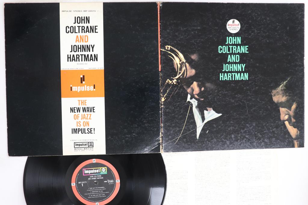 LP Record JOHN COLTRANE, JOHNNY HARTMAN - John Coltrane And Johnny Hartman IMP88079 ABC IMPULSE 1973 Japan Jazz Used